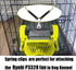 2Pcs Dog Kennel Fan Hanging Utility Straps for Ryobi P3320 Fan Holder, Waterproof Dog Crate Fan Strap with Swivel Spring Clips Suitable for Any Ke...