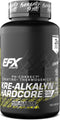 EFX Sports Kre-Alkalyn Hardcore | Thermogenic pH Correct Creatine Monohydrate Pill Supplement | Energy & Strength Pre Workout | 40 Servings, 120 C...