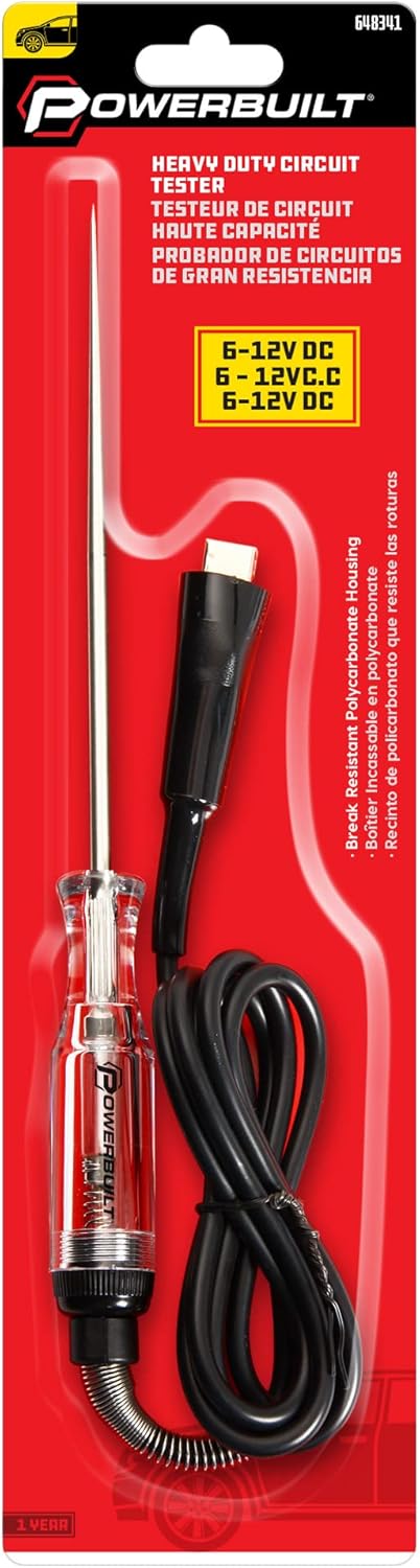 Powerbuilt 648341 Heavy Duty Circuit Tester...