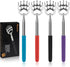 (4-Pack) Portable Extendable Telescopic Bear Claws Metal Back Scratchers/Hand Massager/Backslap with Rubber Handles...
