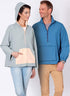 McCall's Patterns McCall's Men and Women's Jacket and Hoodie, Sizes S-L Sewing Pattern, various, White...