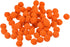 MECCANIXITY Pom Felt Balls Felting Fabric 1.5cm 15mm Orange for Home Crafts Project DIY Pack of 100...
