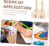 2pcs Graffiti Painting Guitar Toys Kids DIY Crafts Wooden Guitar Toy for Kids Graffiti Wooden Guitar Toy Wooden Graffiti Guitar Toy Wood Guitar Wo...