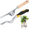 2 Pcs Hand Weeder Puller Tool, Manual Weed Puller Tool Kit, Garden Manual Weeder Removal Tools with V-Shaped Forks, for Garden Yard Lawn Farm Weed...