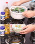 Kitchen Stove Accessories - Five Ear Cream Pot Shelf Safe Gas Stove Pot Fittings Bracket Rack...