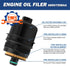 Ecodiesel Engine Oil Filter 68507598AA 68498720AA Compatible with Jeep 2020 2021 Wrangler JL,2021 Gladiator,2020 2021 2022 2023 Ram 1500 DT...
