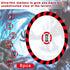 6 Pcs Objective Point Markers Round PVC Objective Marker Gaming Accessory, Miniature Not Included...