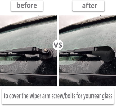 Rear Windshield Wiper Arm Nut Cover Cap Replacement for Ford Police Interceptor Utility Explorer, 1 pc...