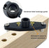 Dowel Jig Kit for Floating Shelf Bracket Drill Guide for Straight Holes Self Centering Doweling Jig for Hidden Shelf Brackets Woodworking Drilling...