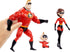 Disney Pixar Incredibles Storyteller 3 Action Figure Pack, Mr Incredible, Elastigirl and Jack-Jack, Battle for The City Gift Pack...