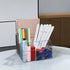 Acrylic Desk Organizers, Clear Pen Holder and Pencil Holder Display Stand for Office, School and Home...
