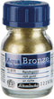 Schmincke - Aqua-Bronze, rich gold, 20 ml, 15 811 032, shiny metallic effects on gouache and watercolor paintings, paper, cardboard, painting boar...