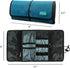 ProCase Electronic Organizer Cord Pouch, Travel Cable Charger Phone Accessories Bag Organizer Roll up Tech Carrying Case for USB Cables SD Memory ...