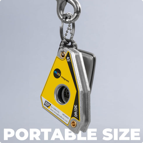 Mini Magnetic Squares, Size: 2.3”x2”x.6”, Angles: 30º/60º, 45º, 90º, light duty (Twin Set), MS346AT...