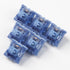 Gateron China Joy Switch Mechanical Keyboard Custom 45gf 50gf Pom Series 5 Pin Purple Blue CJ Translucent Mechanical Keyboard Switch (70 PCS, CJ L...