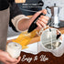 PowerLix Powerful Handheld Milk Frother 19000 RPM Battery Operated Foam Maker Frother Wand For Coffee, Latte, Cappuccino, Hot Chocolate, Durable M...