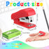 Mini Stapler with Staples, Portable Small Stapler, Multicolor Kids Stapler, Hand Held Desk Staplers, Cute Office Supply Set for Office School Coll...