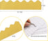 Bulletin Board Borders,50 Pieces Gold Bulletin Board Decorations for for Bulletin Board/Black Board Trim,Teacher/Student Use for Classroom/School ...
