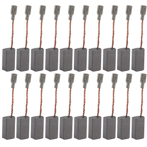 20PCs 5×8×16 mm Carbon Brushes Electric Motor Drill Carbon Brush Replacement with Great Conductivity, Carbon Brush Set...