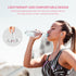 USB C Headphones with Microphone Wired USB C Earphones for Sports and Running Type C Earbuds Hooks Volume Control, Compatible with iPhone 15, Sams...