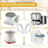 Cookie Paddles for Bosch mixers,Household Kitchen Cake Paddles Compatible with Bosch Universal Plus & NutriMill Artiste Stand Mixers,Replace Cooki...