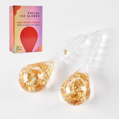 Ice Globes Upgraded, Cryo Stick Ice Globes for Face Eye Neck Relief Massage, Cooling Ball with Anti-Slip Handle to Tighten Skin, Reduce Puffiness ...