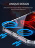 Clear Magnetic Case for iPhone 12 Pro max, Slim Fit Hard Back Soft Silicone Thin Cute Shockproof Anti-Yellow Protective Case for iPhone 12 Pro max...