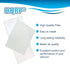 HQRP 3-Pack Filter Kit compatible with Miele S200 Series S240, S241, S246, S250, S251i, S256, S256i, S290, S291, S292 Compact Canister Vacuum Clea...