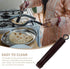 Detachable Handle Cookware Pot Replacement Handle Wood Pot Handle Cookware Handle Universal Pot Handle Grip for Pan Pot Cookware Accessories Remov...