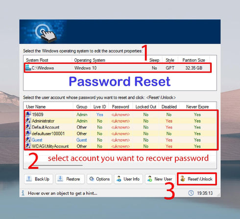 64GB - Bootable Windows 11/10 / 8.1/7, USB Driver 3.2 for Reinstall Windows, Reset Password, Supported UEFI and Legacy, Data Recovery, Repair Tool...