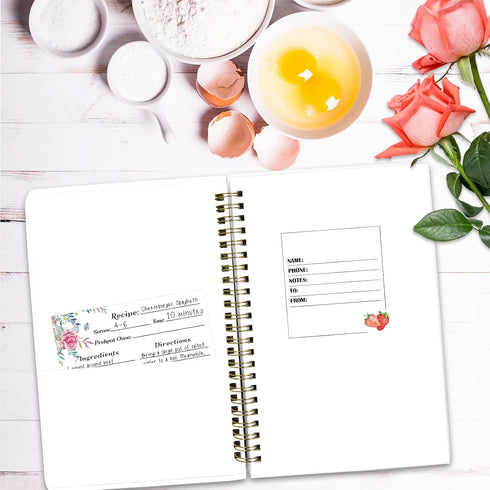 ceiba tree Blank Recipe Book to Write in Your Own Recipes Notebook Cookbook Journal 8.7" x 6.3" Gifts Ideas for Women Mom Wife 120 Pages...