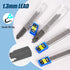 1.3 mm Mechanical Pencil Set with 4 Tubes Lead Refills,2 Eraser,1.3mm Mechanical Pencils,Metal Drafting Pencil, Lead Holder,Drawing Mechanical Pen...