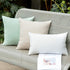 MIULEE Pack of 2 Decorative Outdoor Solid Waterproof Throw Pillow Covers Faux Linen Garden Farmhouse Cushion Cases for Patio Tent Balcony Couch So...