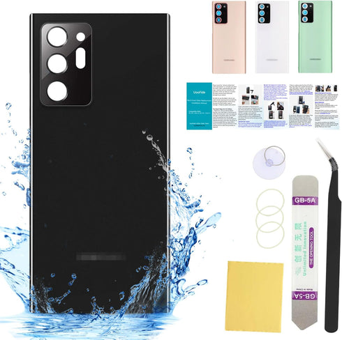 Compatible for Samsung Galaxy Note 20 Ultra Back Screen Glass Replacement 6.9-Inches SM-N986U All Carriers with Installation Manual + Repair Tool ...