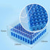 Cryogenic Storage Box - PC Cryogenic Boxes?Blue/81-Well,for 0.5, 1.5 and 2.0mL Cryotubes (Pack of 1)...