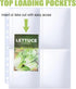 MUQING 30 Pack 120 Pockets Seed Packet Binder Sleeves, Garden Seed Storage Organizer Pages for 3 Ring Binder, Slot Size 3.5"x 5.5", Sleeves for Se...