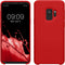 kwmobile Case Compatible with Samsung Galaxy S9 Case - TPU Silicone Phone Cover with Soft Finish - Classic Red...