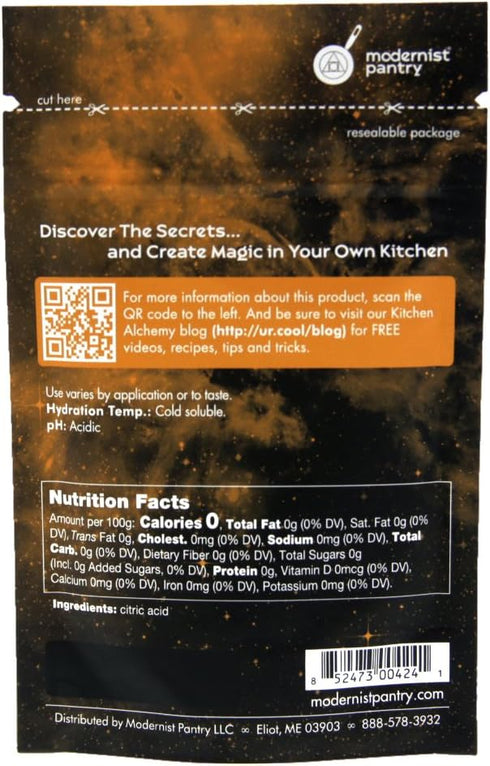 Pure Citric Acid ? Non-GMO Gluten-Free Vegan OU Kosher Certified - 50g/2oz...