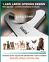 Dog Nail Clippers - All Steel Material, 1.22-Inch Large Opening, Built-in Spring, No Fur Pinch, for Medium to Large Dogs and Cats, Professional Pe...