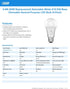 Feit Electric A19 LED Light Bulb, 60W Equivalent, 5CCT, Dimmable, E26 Medium Base, 80 CRI, 800 Lumens, Standard Light Bulb with Switch on Bulb, 22...
