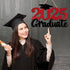 2025 Graduation Party Decorations Wooden Sign Red Class of 2025 Photo Booth Props 2025 Graduation Picture Props for 2025 Graduation Party Supplies...