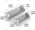 AUEAR, 2 Pack Stainless Steel Mesh Inflow Aquarium Filter Guard Intake Cover for Shrimp and Fish...