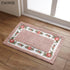 Pretty Floral Rural Style Romantic Rose Flower Rug Shaggy Area Rugs Soft Non-Slip Doormat Floor Mat Bath Mat Bathroom Shower Rug Bedroom Living Ro...