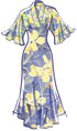 McCall's Misses' Empire Waist Dress Sewing Pattern Kit, Design Code M8406, Sizes 16-18-20-22-24, Multicolor...