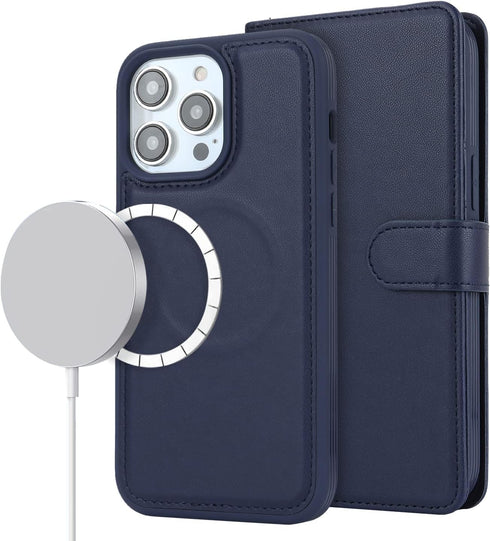 Cavor for iPhone 14 Pro Max Case Wallet Women Men.iPhone 14 Pro Max Case Magsafe,iPhone 14 Pro Max Phone Case Wallet with Card Holder and Stand,De...