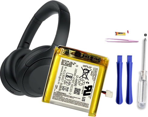 LIS1662HNPC 3.7V 1300mAh Battery Replacement for Sony WH-1000XM3 WH-1000XM4 WH-XB900N WH-H910N WH-CH710N Bluetooth Wireless Noise canceling Stereo...