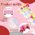 TaoBary 85 Pcs Valentine's Day Bulletin Board Set 3D Heart Honeycomb Owl Love Truck Bulletin Board Cutouts Valentine's Day Classroom Decorations f...
