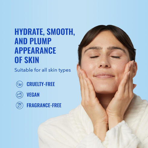 Good Molecules Hyaluronic Acid Serum - Hydration for Dry Skin to Moisturize, Plump, and Firm - 1% HA, Anti-aging Water-Based Skincare for Face...
