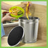 UOU 10 Pack Charcoal Filters for Kitchen Compost Bin,7.2inch Compost Bin Filters Charcoal Replacement,Thickening Activated Charcoal Filter for Com...