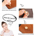 Ripeng 12 Pieces D Ring Stud Screw Ball Head Buttons for Purse Rotatable Ball D Ring Stud Metal Ring DIY Leather Purse Backpack Belt Craft Accesso...